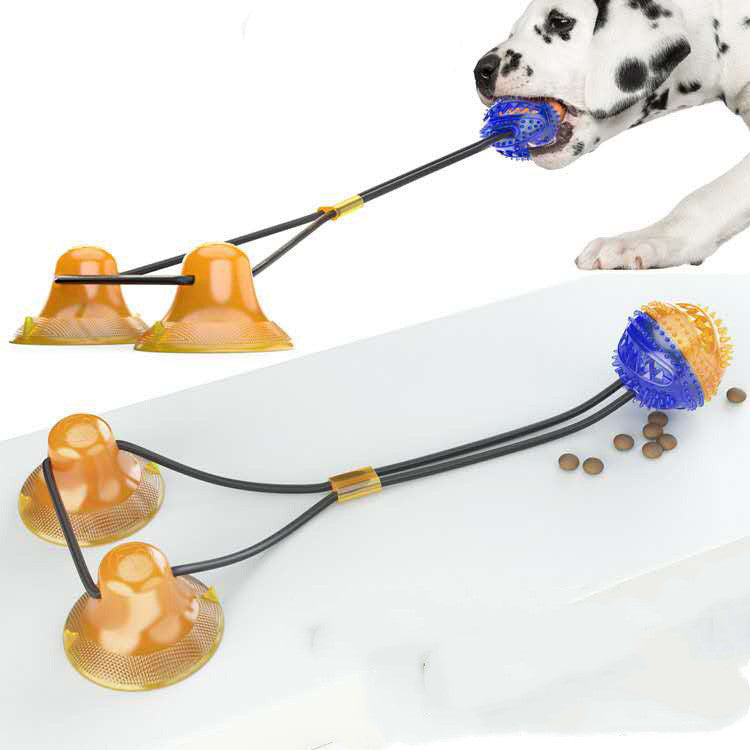 UnivSale - Dog and cat toys with strong suction cup 100% 