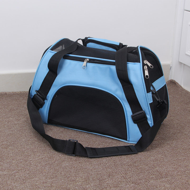 UnivSale - Portable Pet Mesh Carrier, Travel Bags