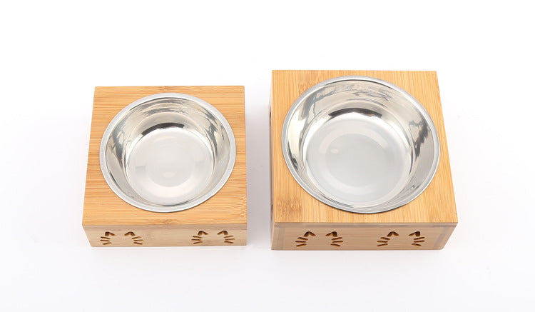 Elegant pet food bowl