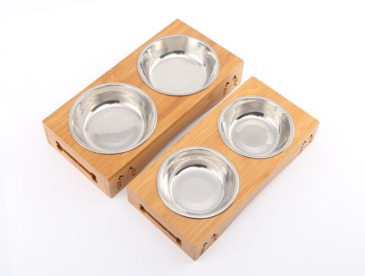 Elegant pet food bowl