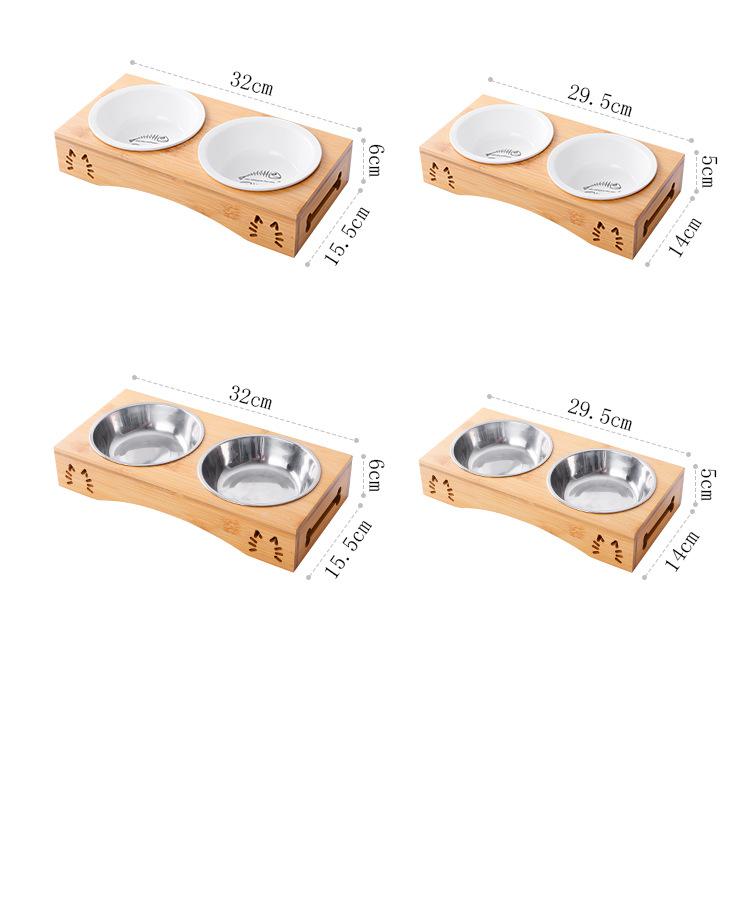 Elegant pet food bowl